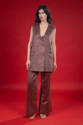 Tailored Brown Coord Set