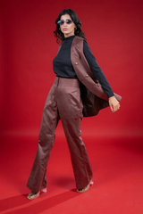 Tailored Brown Coord Set