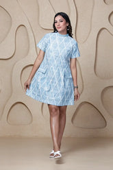 Denim Shine Criss Cross Dress